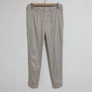 Beigo Trousers with Tucks Shiny Gray
